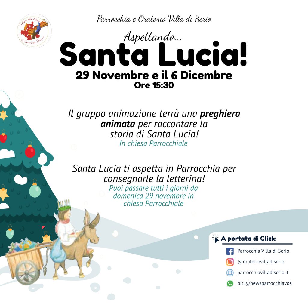 aspettando santa lucia 2020