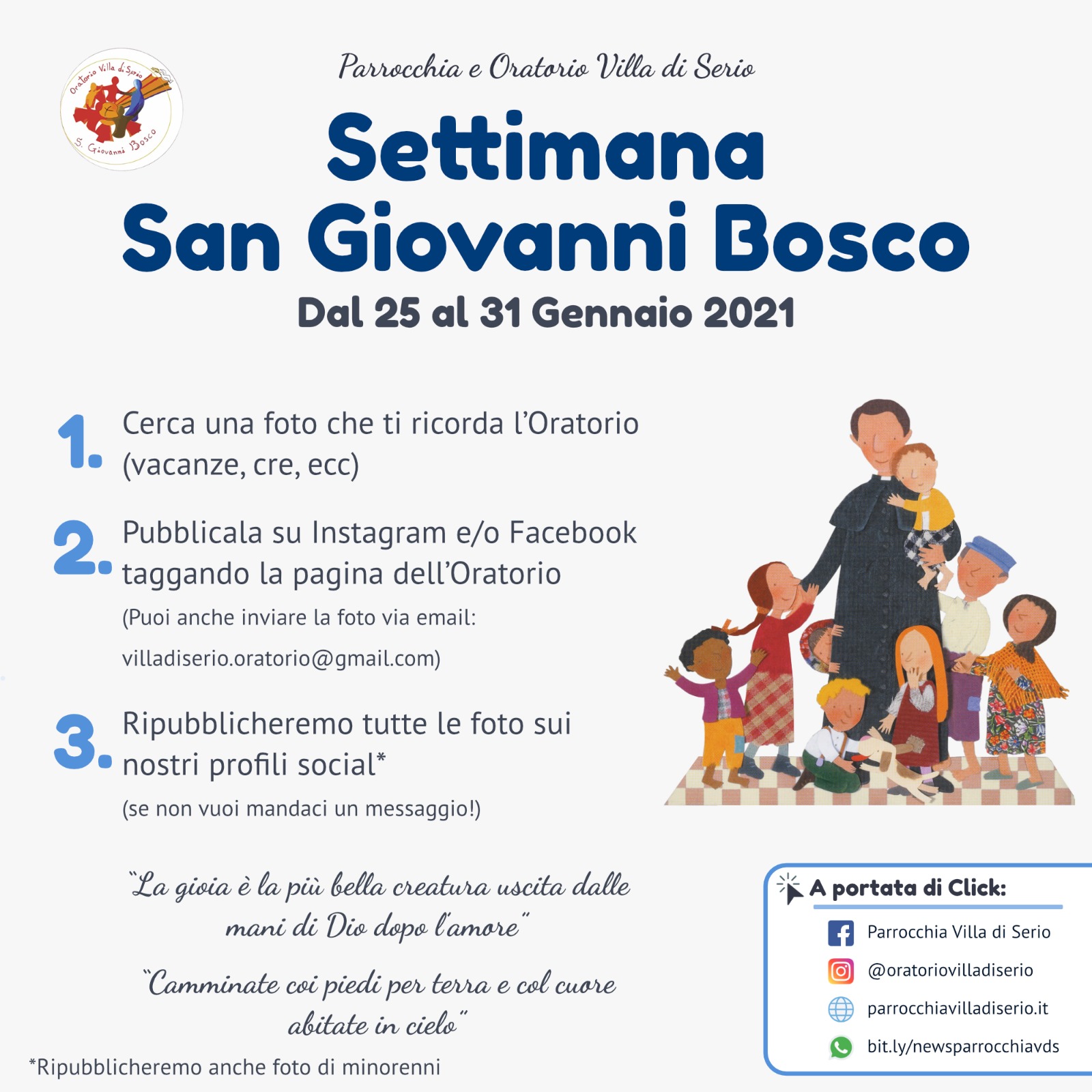 Settimana San Giovanni Bosco 2021